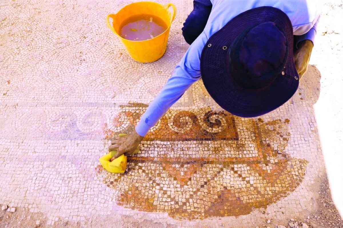 فسيفساء بعمر 1500 عام