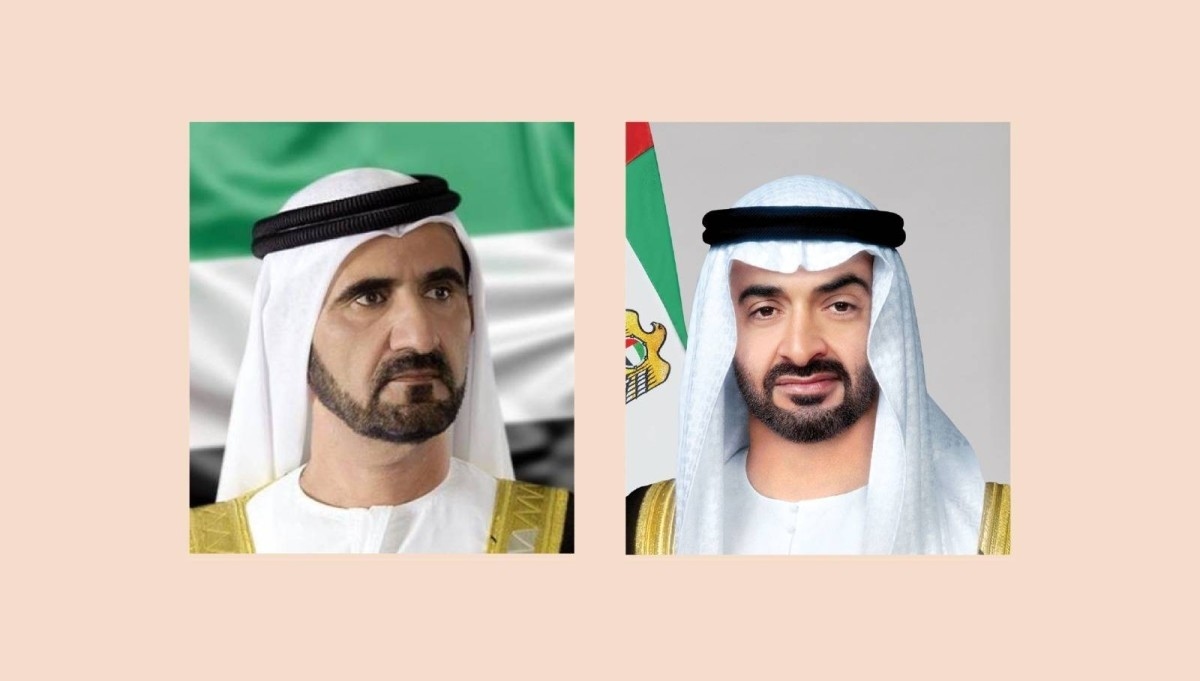 محمد بن زايد يستقبل محمد بن راشد ويبحثان شؤون الوطن والمواطن