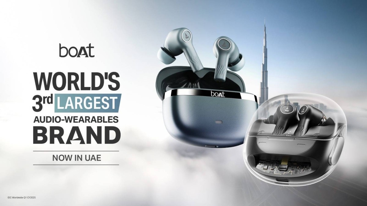 شركة boAt للأجهزة الصوتية القابلة للارتداء تدخل السوق الإماراتية