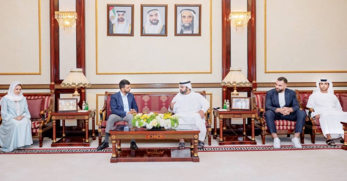 محمد الشرقي يلتقي البطلين الأولمبيين هشام الكروج ومعن أسعد