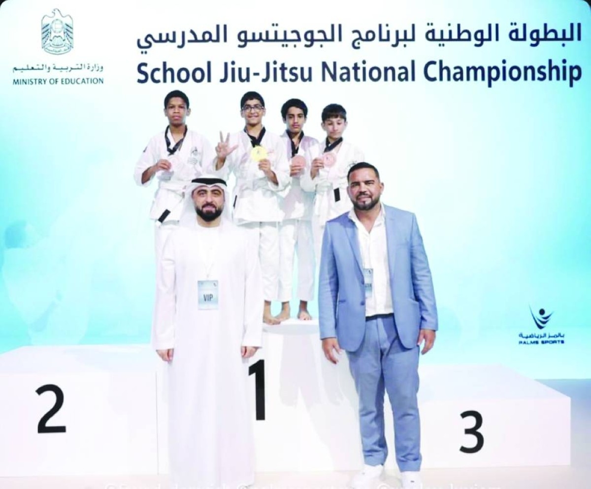 عبدالله الكعبي.. ناشئ يتطلع إلى ذهب الجوجيتسو