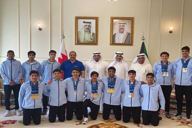 سفيرنا لدى البحرين يُشيد بأداء الرياضيين الكويتيين خليجياً ودولياً