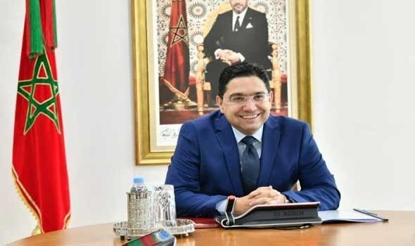 ناصر بوريطة يتسلم رسالة من رئيس اتحاد جزر القمر إلى الملك محمد السادس