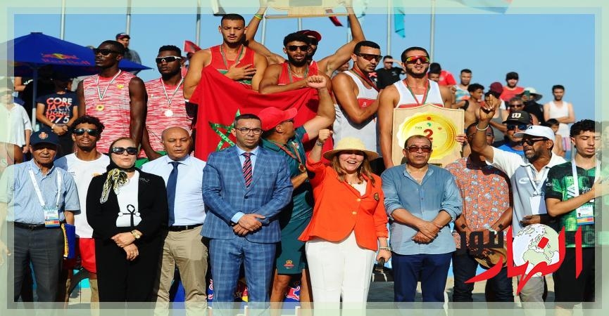 المغرب يهيمن على البطولة الإفريقية للكرة الطائرة الشاطئية بتتويجه في فئتي الرجال والسيدات  النهار نيوز