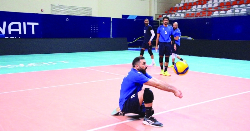 «منتخب الطائرة» يبدأ مع عُمان في بطولة غرب آسيا... السبت