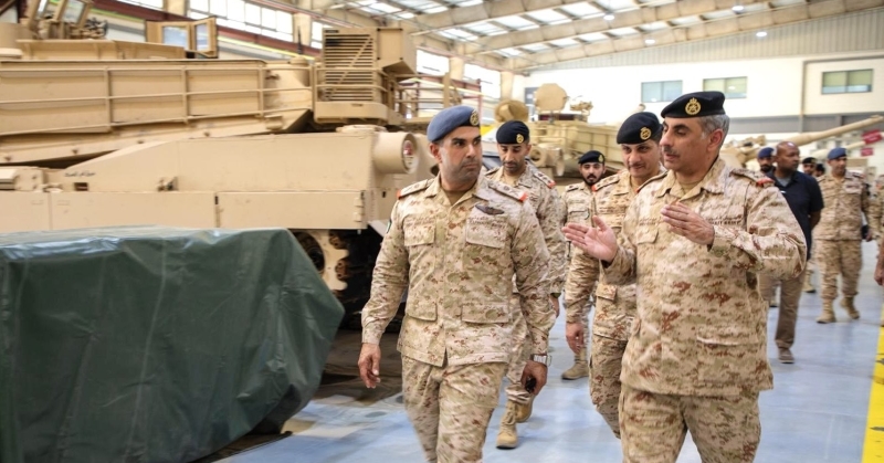 نائب رئيس الأركان تفقد قيادة الإسناد الإداري: الحفاظ على الجاهزية القتالية