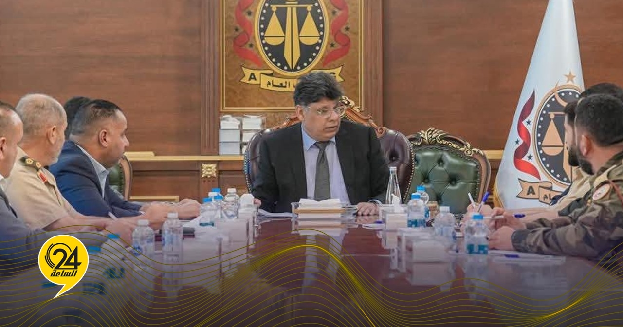 النائب العام يلتقي أعضاء لجنة الترتيبات الأمنية والعسكرية في طرابلس