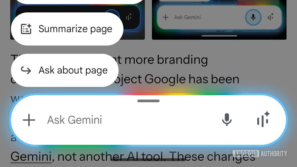 Google is playing with an energetic new Gemini animation (APK teardown)