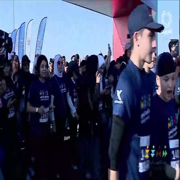 Thousands Join at Jaber Bridge for Kuwait Sports Day