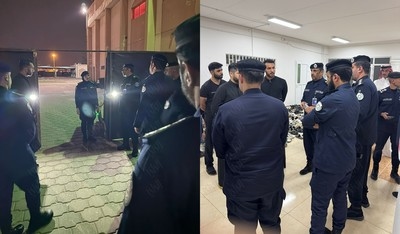 Ensuring Safety: Kuwait's MOI Official Visits Husayniyas to Oversee Security