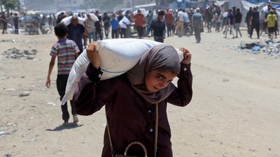 Gaza officials say 'narcotics' found in US-Israeli aid flour