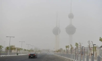 Strong winds, dust storms to persist in Kuwait until Saturday
