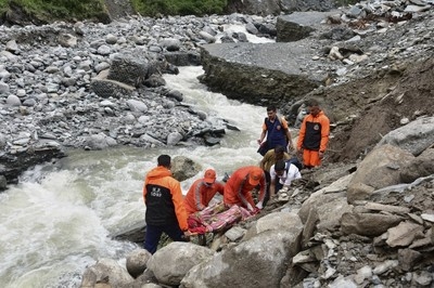 10 killed, 34 missing as cloudbursts, flash floods hit India's Himachal Pradesh