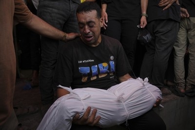 94 Palestinians killed in Gaza, including 45 people waiting for aid