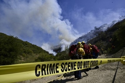 13-year-old suspected of setting off fireworks that sparked S.California wildfire