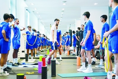 Kuwait youth team intensifies training in Serbia with daily double sessions