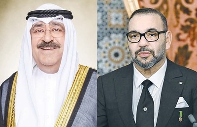 Kuwait's Amir congratulates Morocco King on Throne Day
