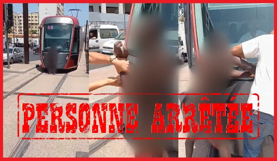 توقيف شخص عرقل طرامواي الدار البيضاء.. والأمن يفتح بحثا في ملابسات الواقعة