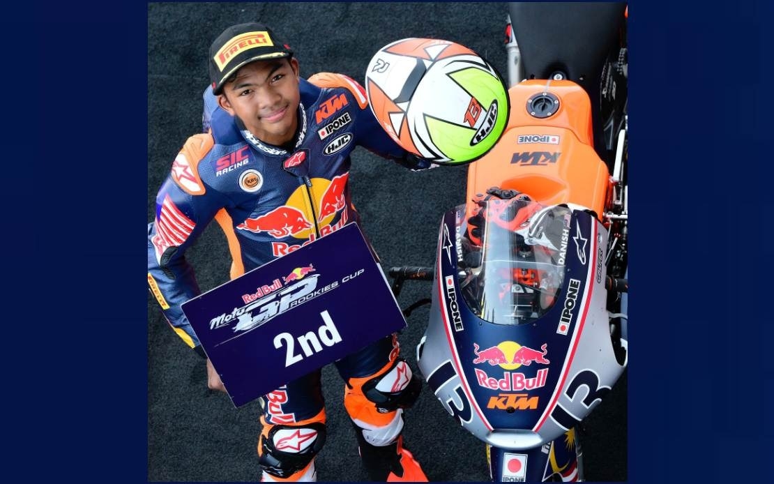 Sizzling Hakim Danish Tops Rookies Cup Chart After Podium Finish In Jerez Circuit