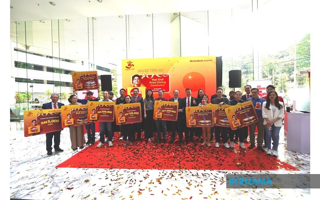 Ambank Islamic Concludes Amrewards 4.0 Campaign With Prizes Worth RM3 Million