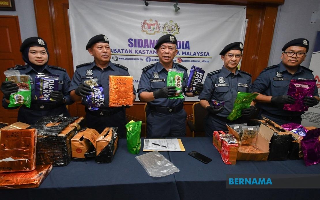 Sly Syndicate Posting Drugs Wrapped Like Chocs, Candy Busted In Kelantan