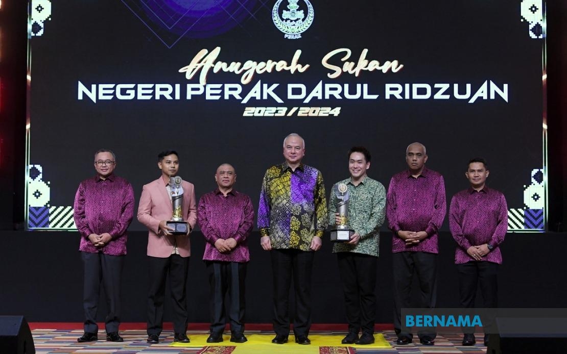 Izzat Shameer And Li Jane Crowned Perak Sportsman, Sportswoman