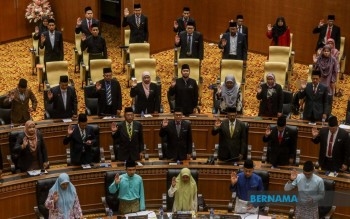 Rukun Negara Pledge Recited At Perlis Assembly Sitting Today