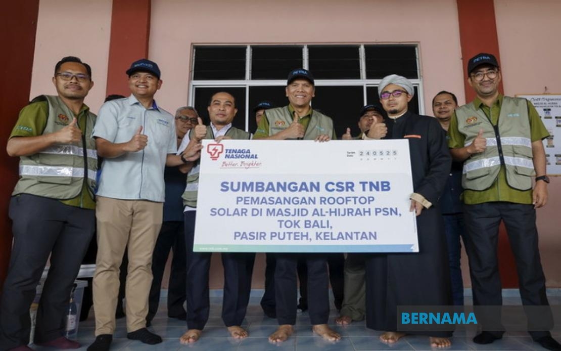 PETRA,TNB To Install Solar PV Systems In Mosques, Promoting Energy Transition