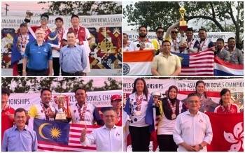 Malaysian Lawn Bowlers Reign Again At Asian Championships