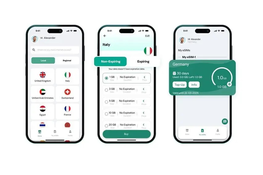 Global travel made simple with Kaspersky eSIM Store