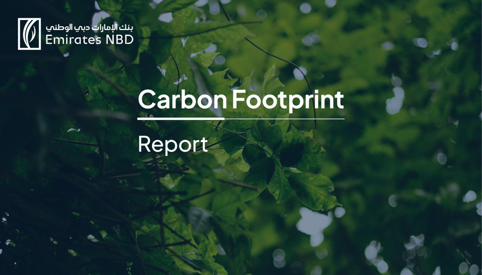 Emirates NBD Egypt Releases Its First Carbon Footprint Report