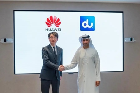 Du renews partnership with Huawei