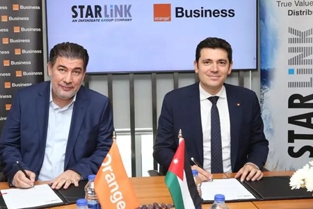 Orange Jordan signs deal with StarLink to boost digital transformation