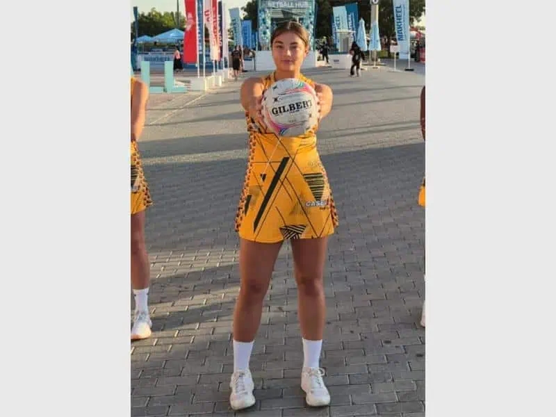Hoërskool Dinamika netball star rising through the ranks
