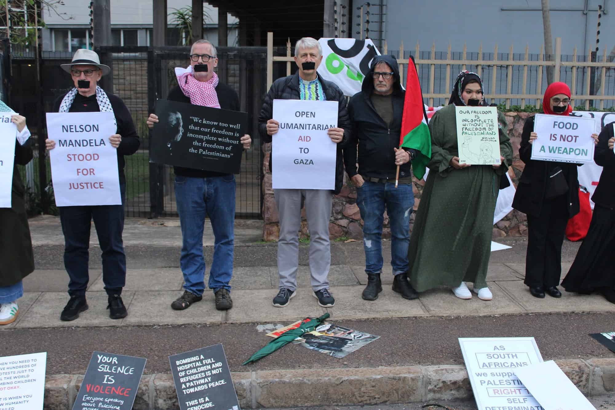 Silent call to conscience on Mandela Day