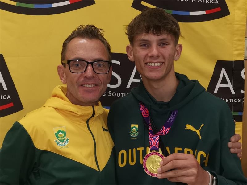 Young Koekemoer has a bright future ahead after helping South Africa to gold