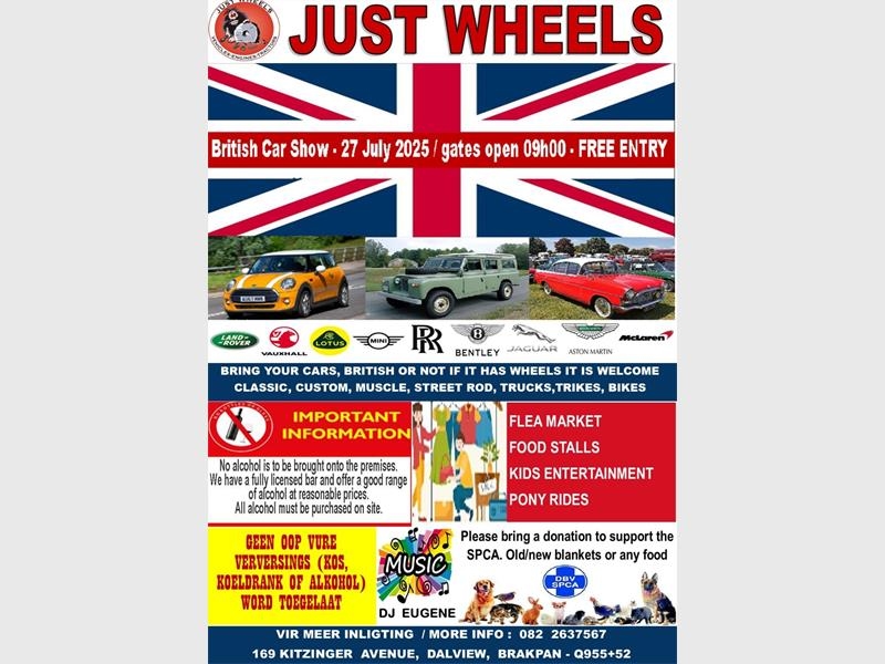 Just Wheels Club salutes the best of British