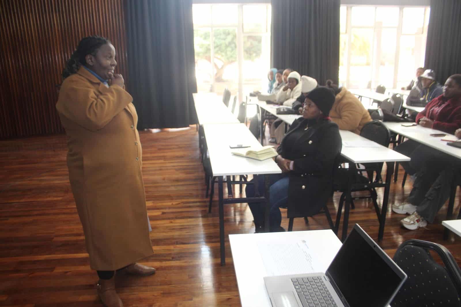 Merafong youth learn government job application skills at MBC2 expo