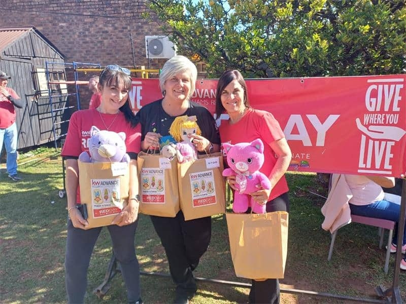 Bags of comfort for traumatised kids