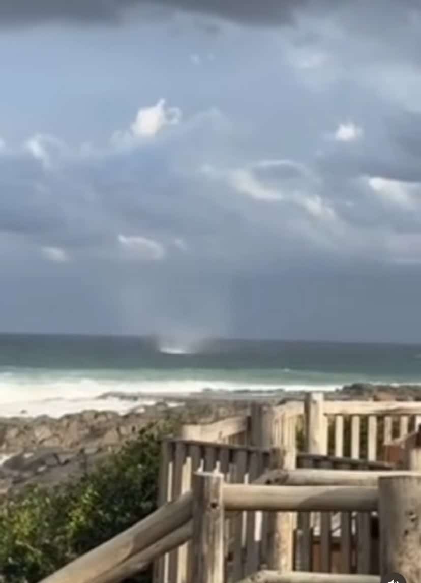 SA Weather Service confirms waterspout at Ballito