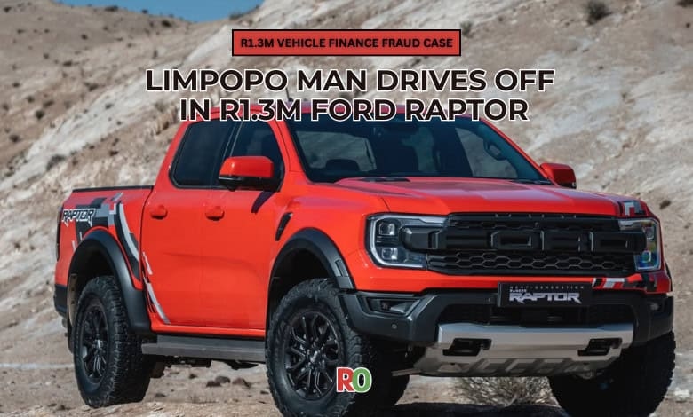 Polokwane car scam: Man drives off in R1.3m Ford Raptor