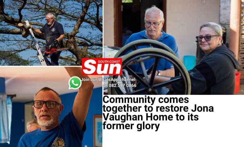 Community solidarity in full display at Jona Vaughan Home [Pics]