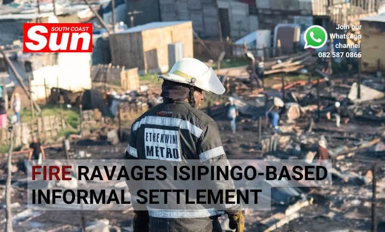 Fire devastates Dakota beach informal settlement