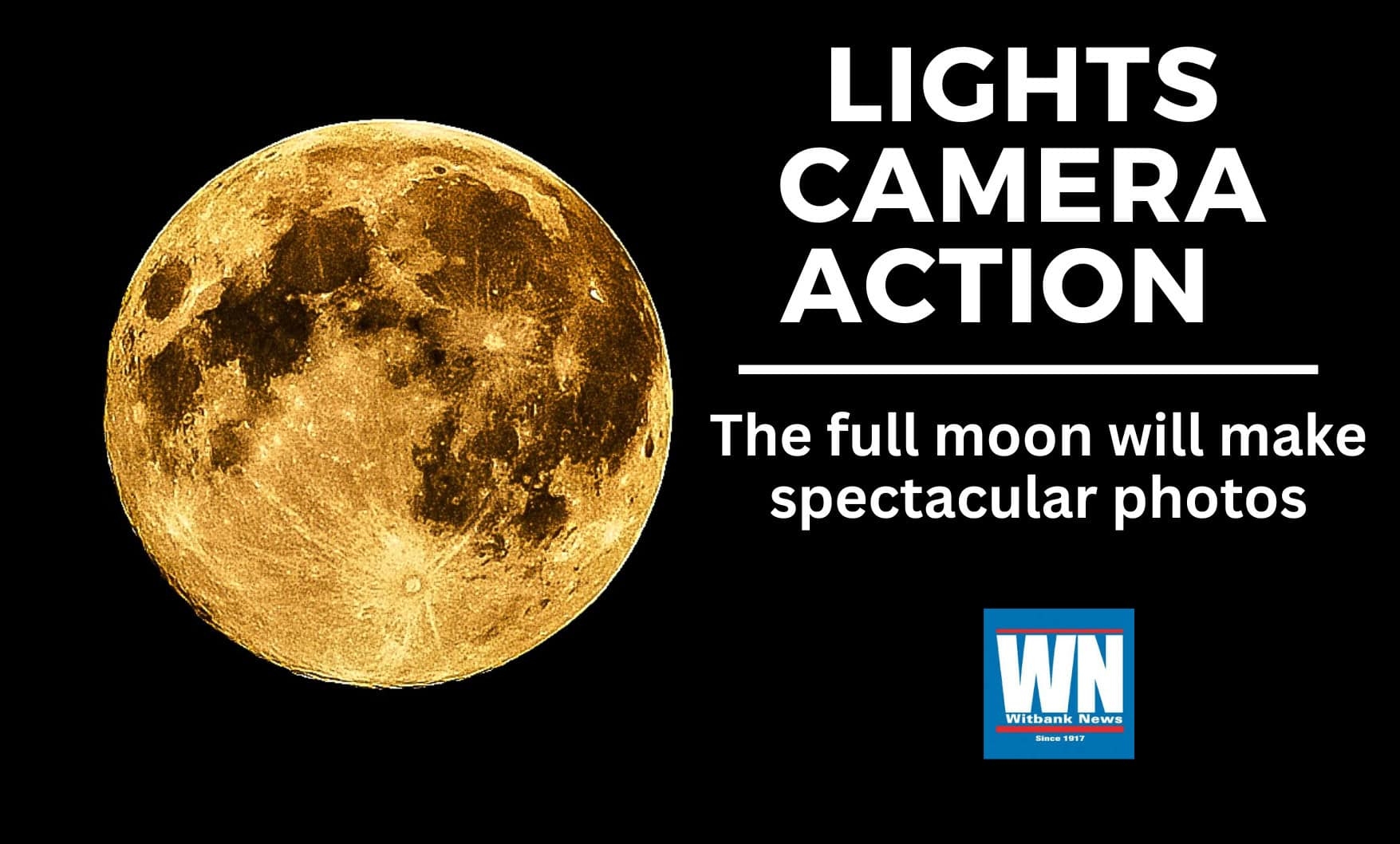 Check out tonight's full moon and send us your pics