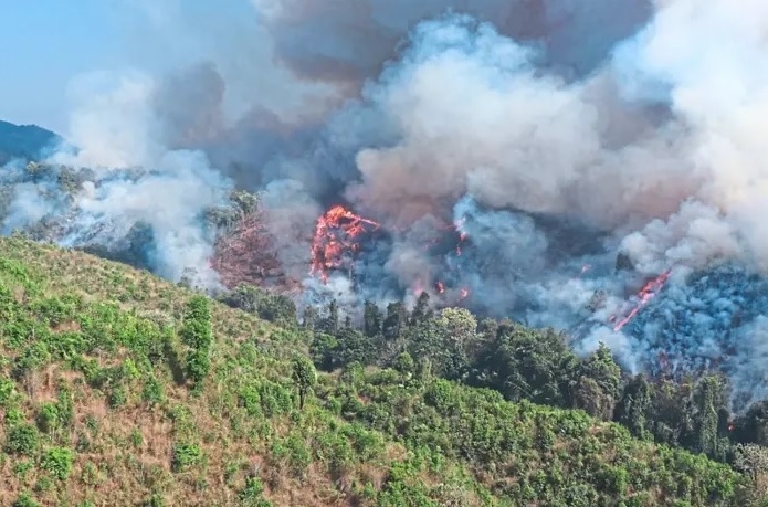 Tradition stokes pollution at ‘slash and burn' festival