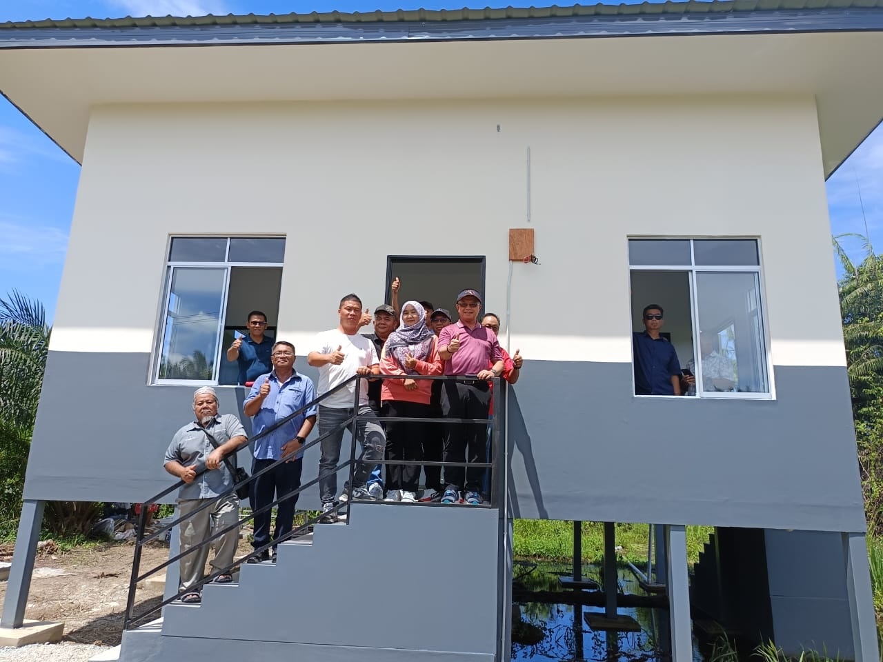 Fire victim gets new home through community aid