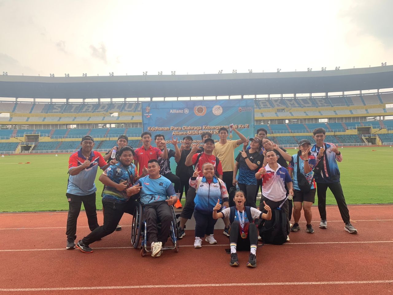 Sabah retain their crown at National Para Athletics Championship 2025