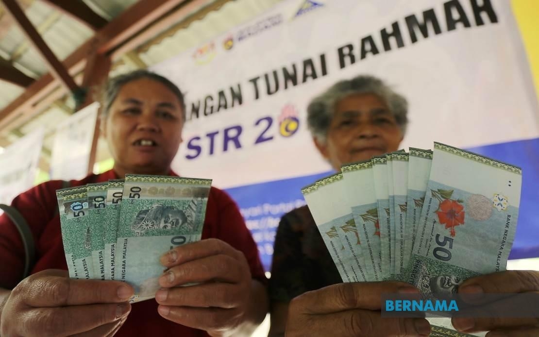 Sumbangan Tunai Rahmah cash aid in Sabah interior
