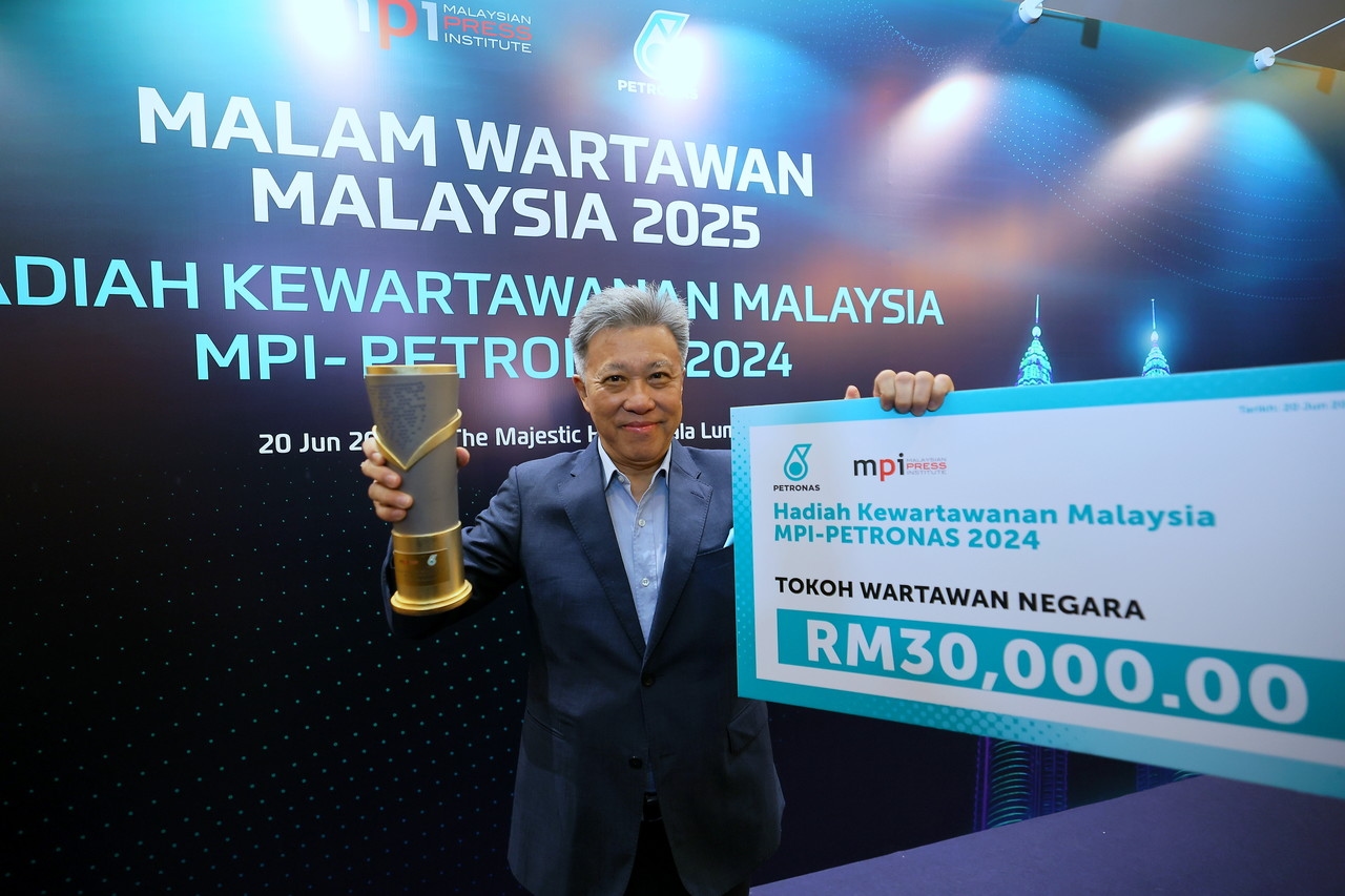 Bernama boss is named nation's top journo