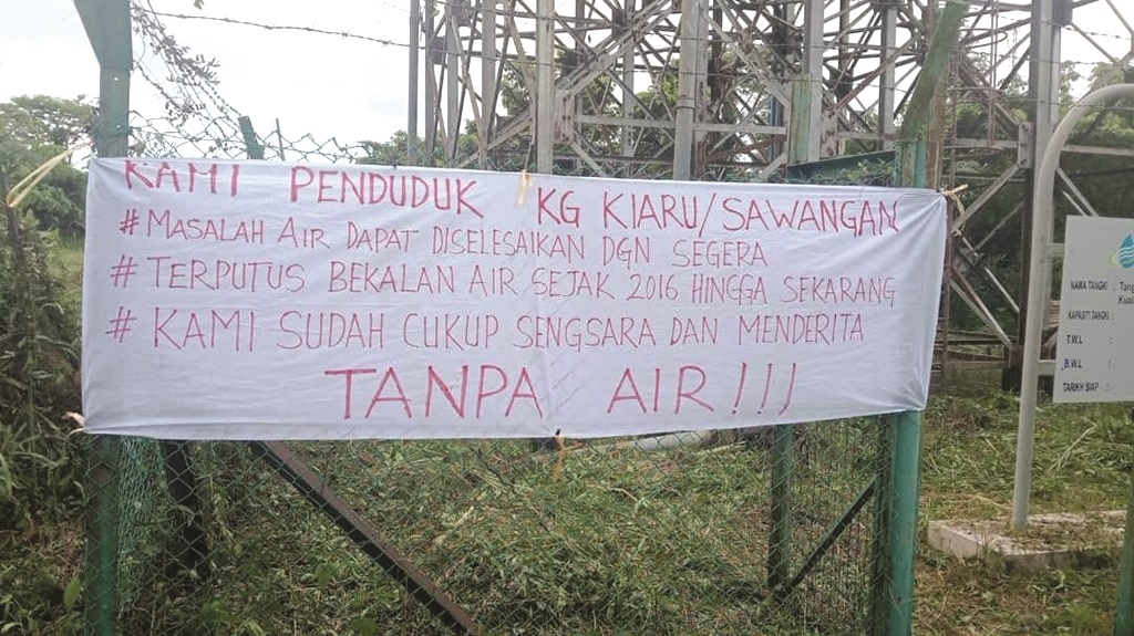 Kuala Penyu villagers dismiss Limus' claim of no water issues
